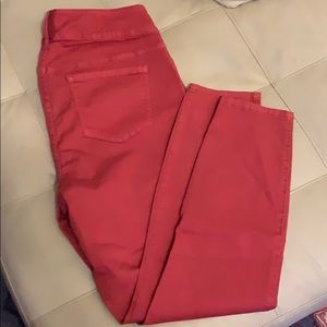 Torrid red denim jeggings